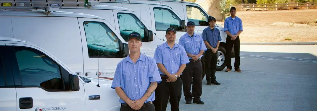 KIC Refrigeration crew ready for Mini Split Repair jobs across North Union